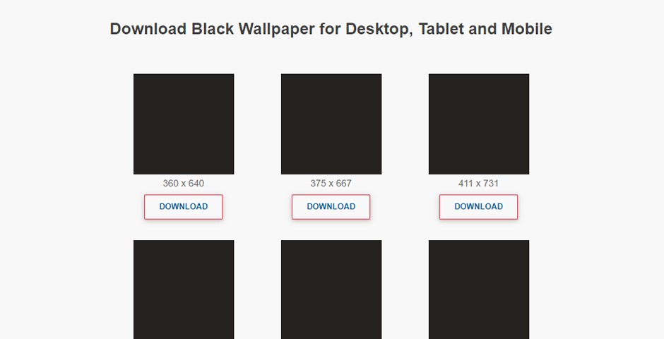 Download Black Wallpaper for Desktop, Tablet and Mobile