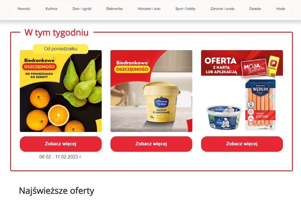 Najświeższe oferty