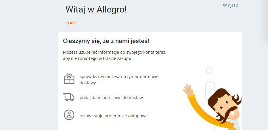 Witaj w Allegro!