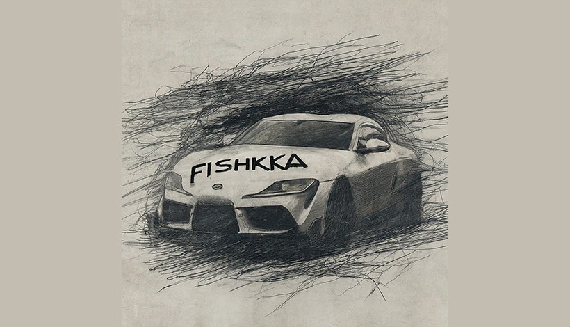 Малюнок є стилізоване зображення спортивного автомобіля Скрін 6