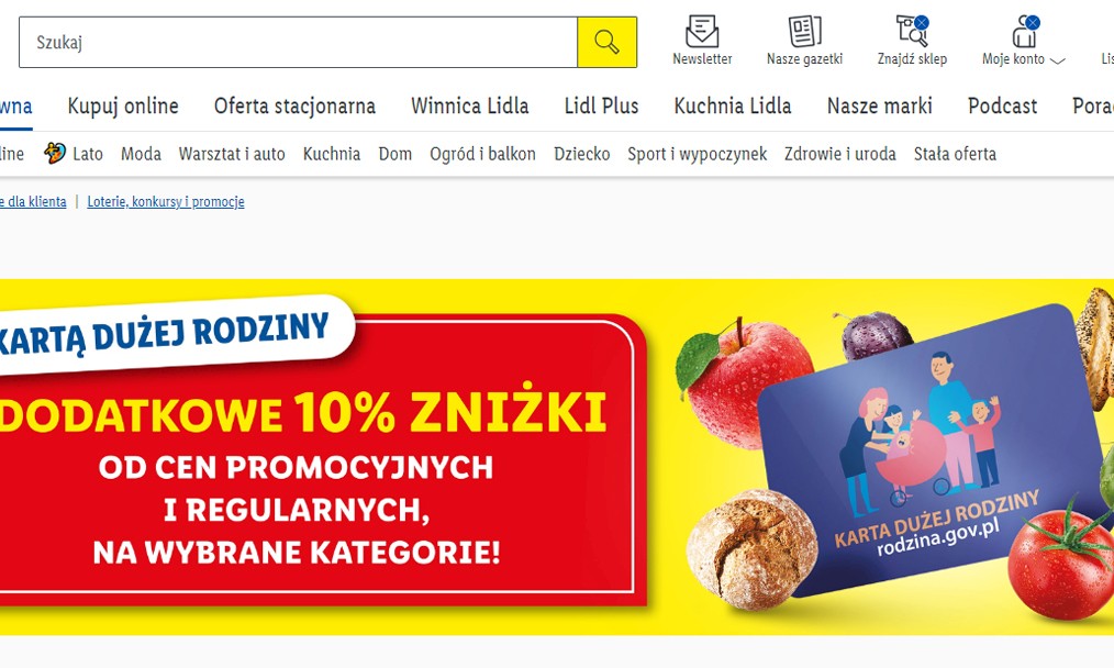 Idealna karta dużej rodziny