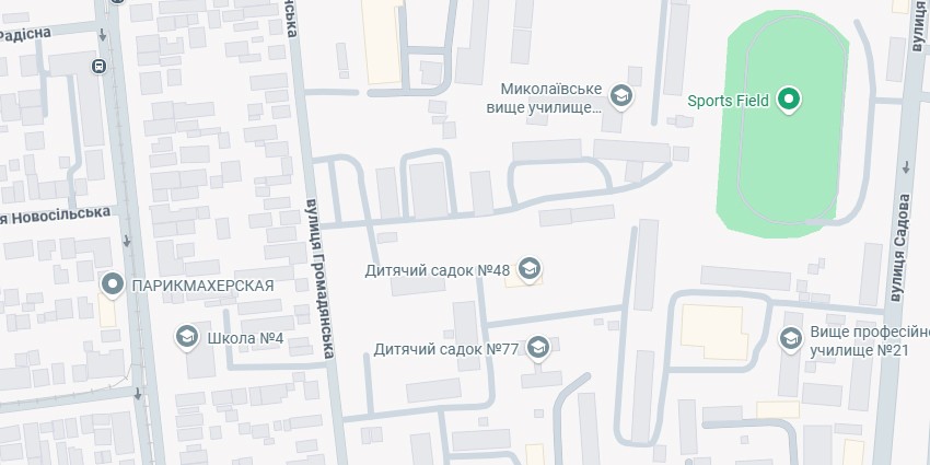 Схема проїзду Миколаїв