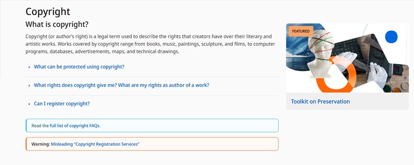 Licencias y derechos de autor